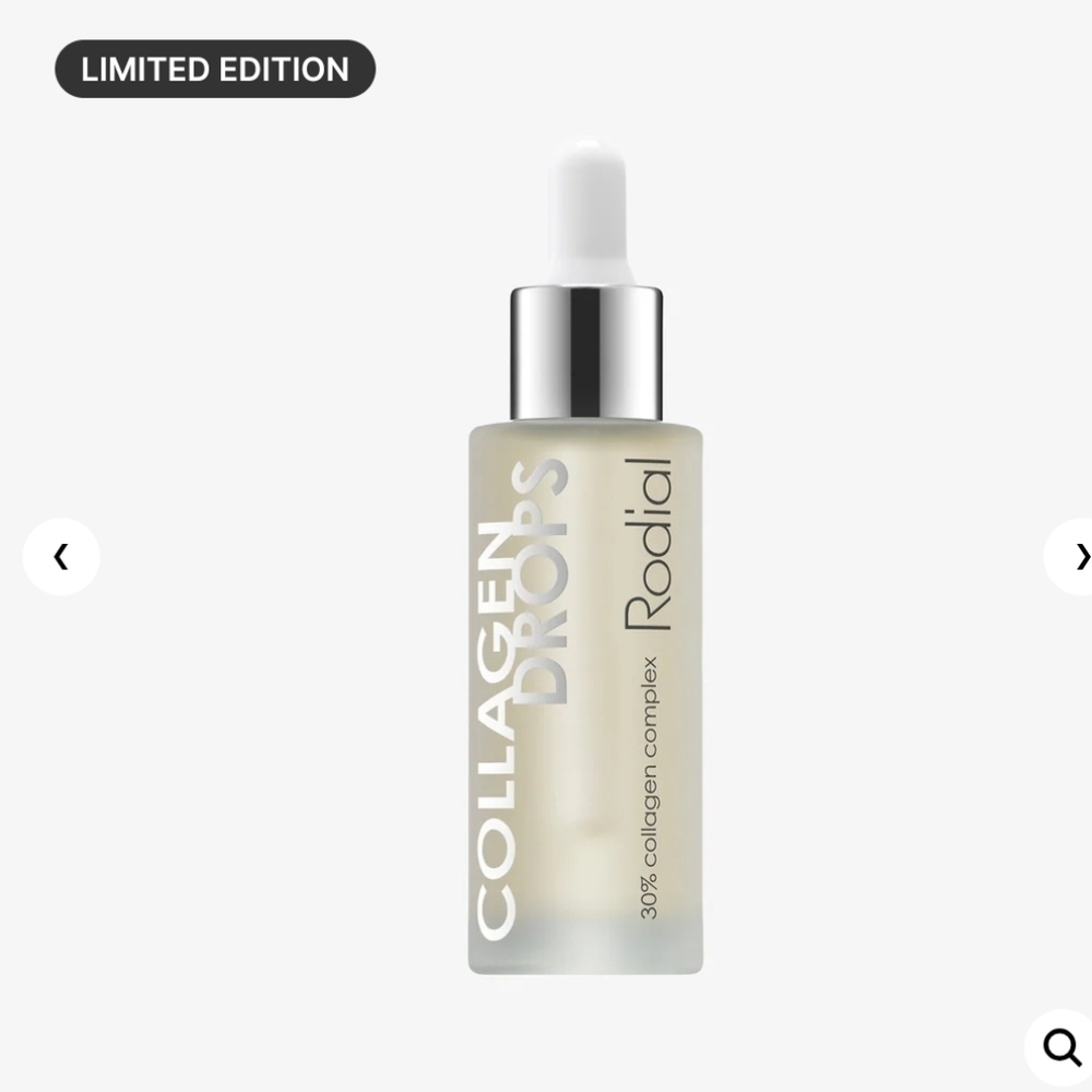 Rodial Collagen Drops - Silver and White